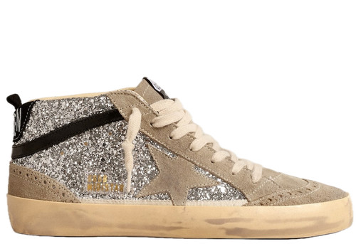 Golden goose mid star silver - mid,