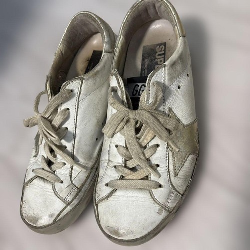 Golden goose white - golden,