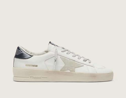 Golden goose stardan white - golden, ice